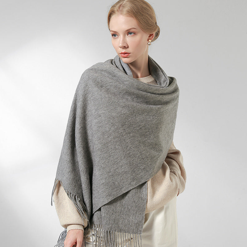 High-end Mother Autumn And Winter Cloak Scarf