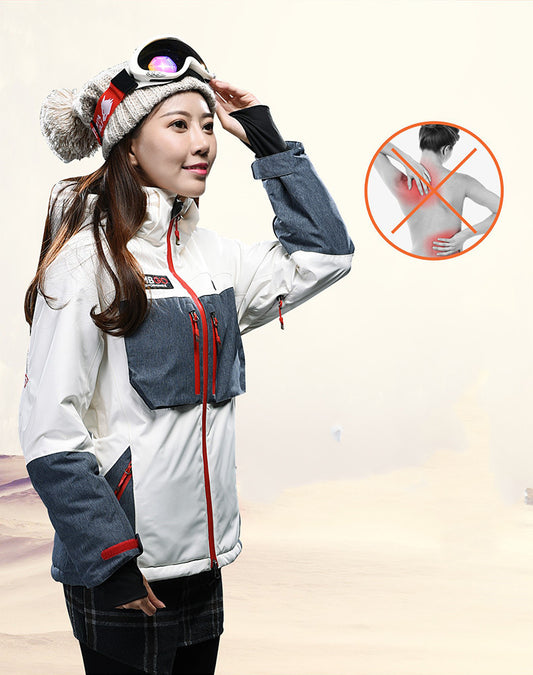 Winter thickened smart heating jacket