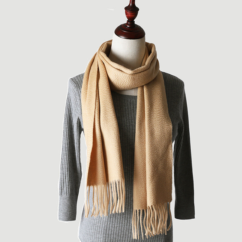 Pure cashmere scarf