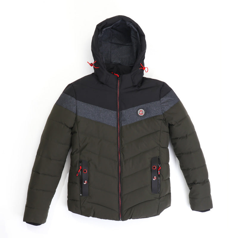 Winter New Trend Leisure Down Cotton Padded Jacket Winter Loose Cotton Padded Jacket