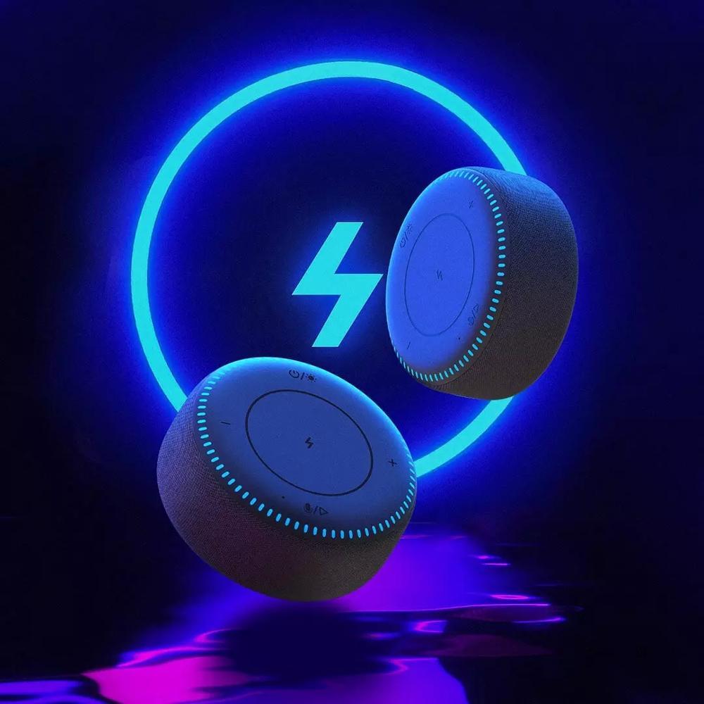Wireless Charger Bluetooth Speaker White Noise 20W Max