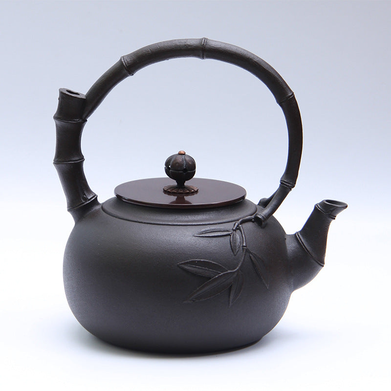 Handmade Cast Iron Teapot Southern Iron Kettle Kung Fu Tea Set Teapot