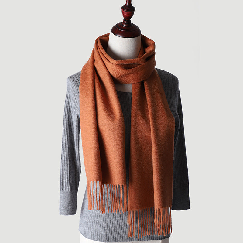 Pure cashmere scarf