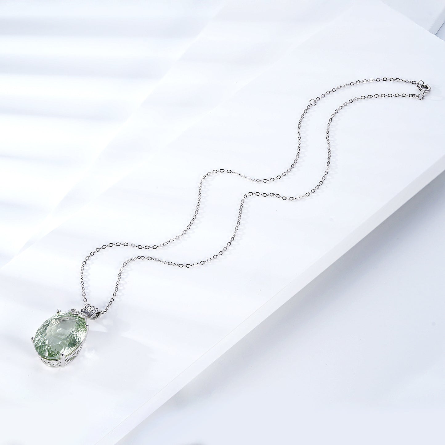 Light Luxury Natural Gem Necklace Pendant