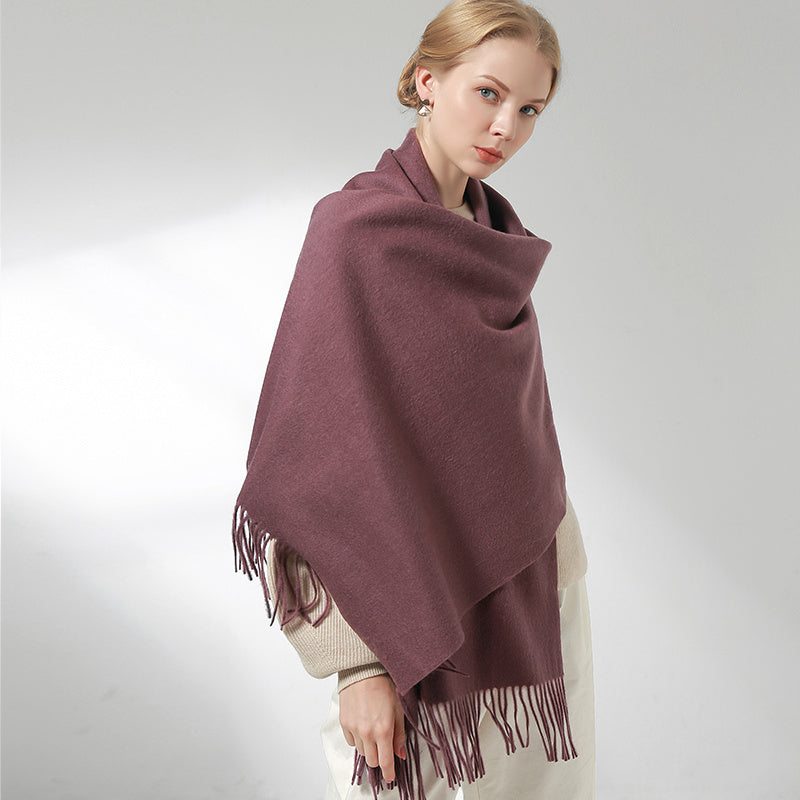 High-end Mother Autumn And Winter Cloak Scarf