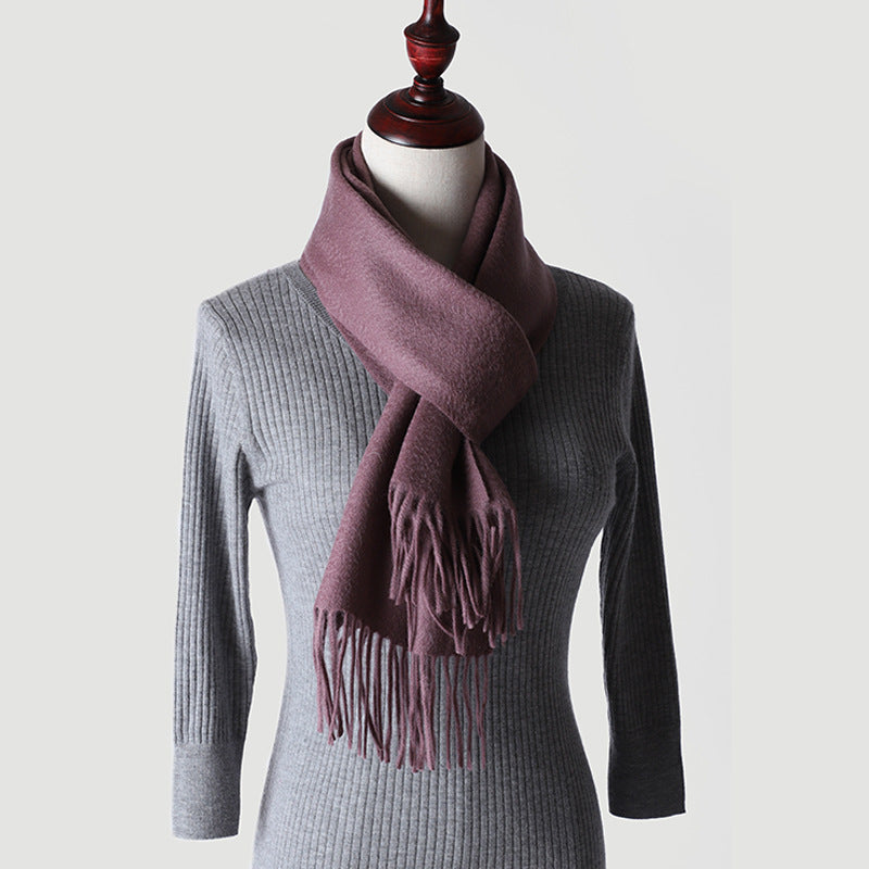 Pure cashmere scarf