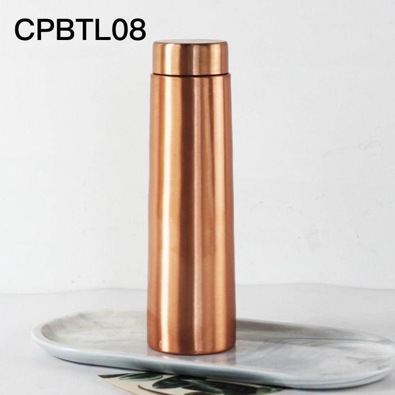 Handmade Brass Water Bottle Portable Cold Kettle