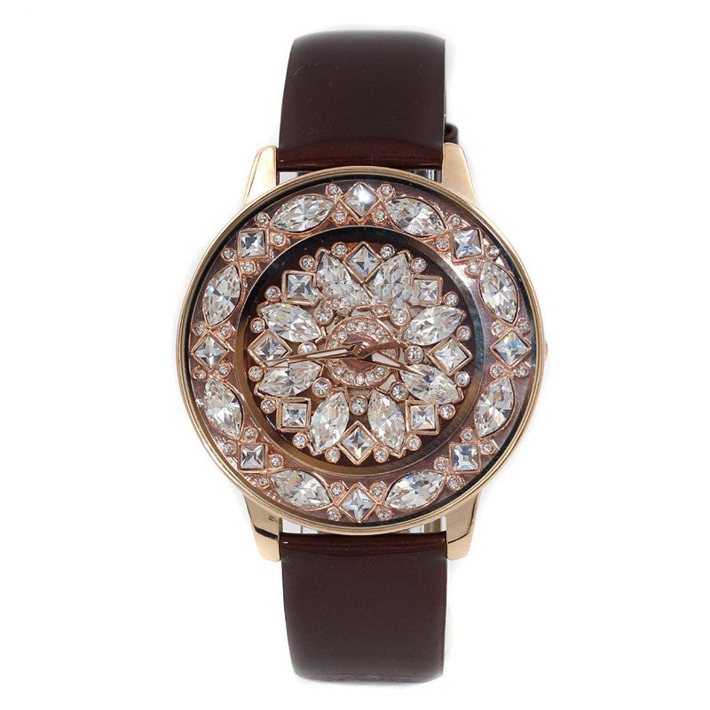 New Women's Luxury Waterproof Diamond British Watch