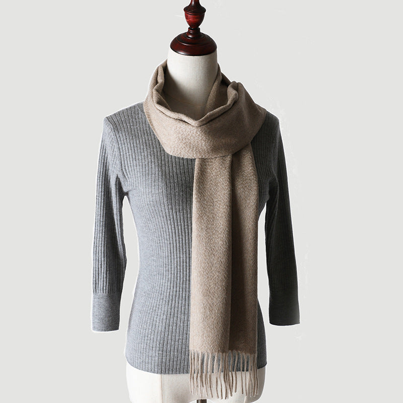 Pure cashmere scarf