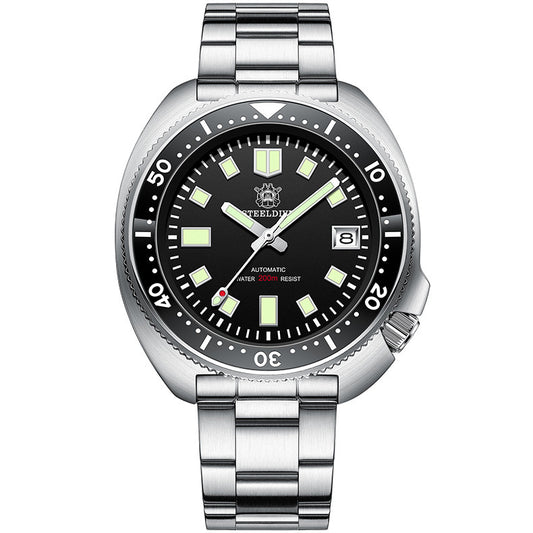 Steel Diving Watch Men's Mechanical Watch