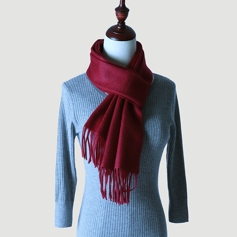 Pure cashmere scarf