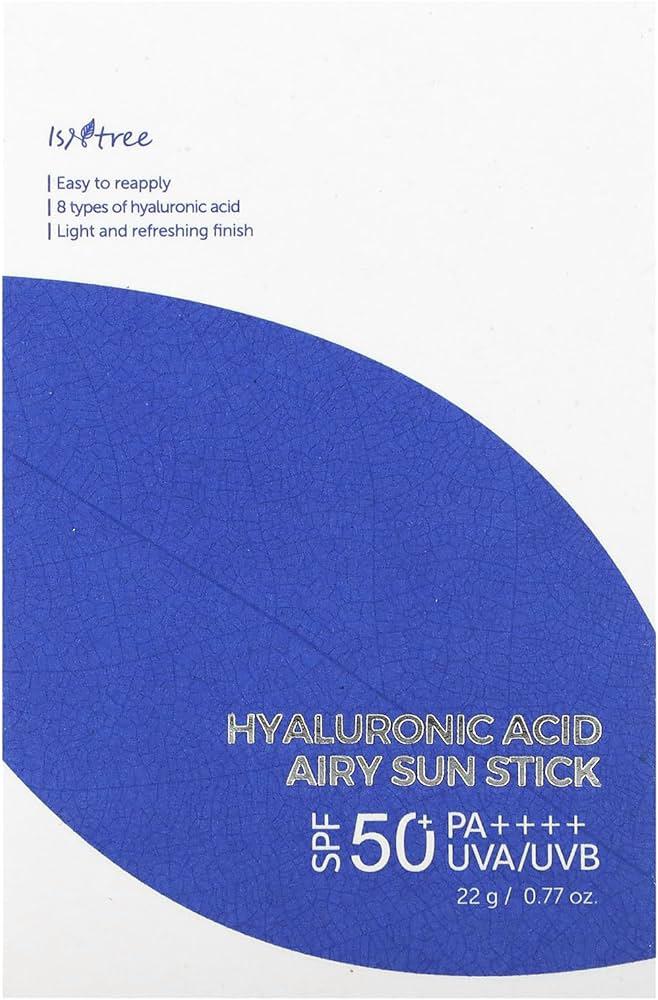 ISNtree, Hyaluronic Acid Airy Sun Stick, SPF 50+ PA++++, 0.77 oz (22 g)