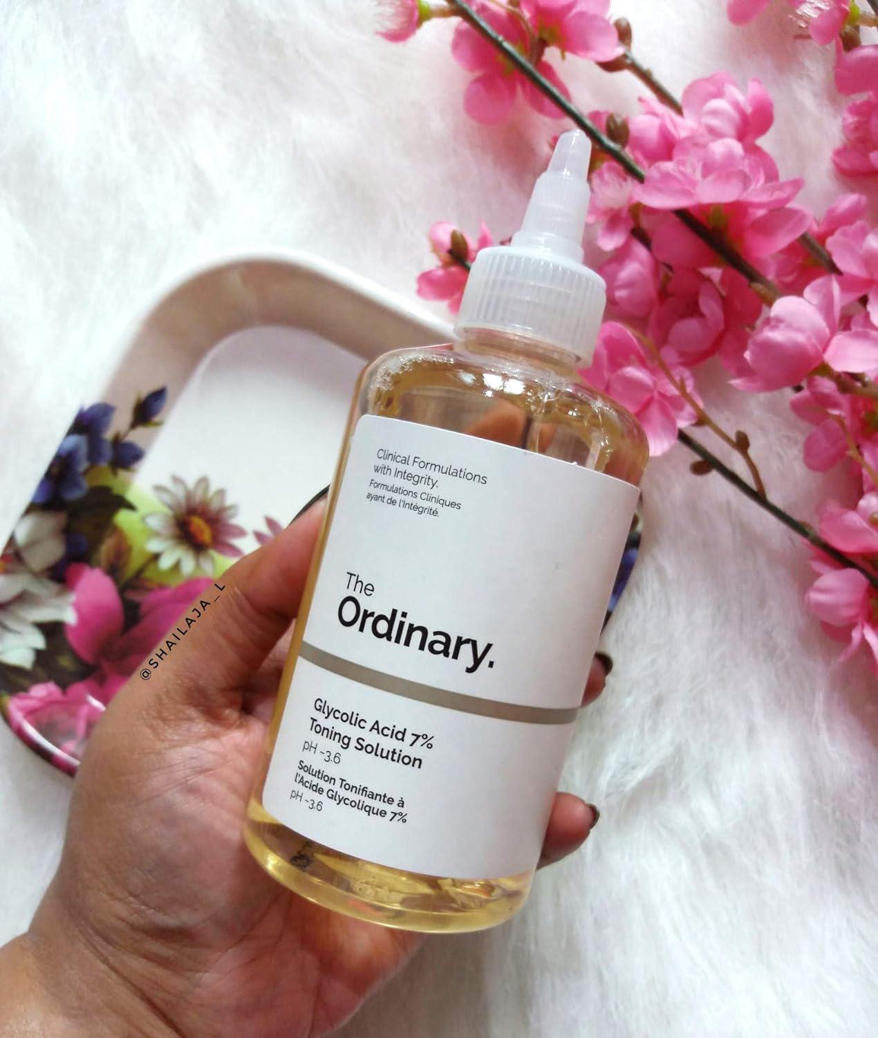 the ordinary glycolic acid 7% exfoliating toner 100ml