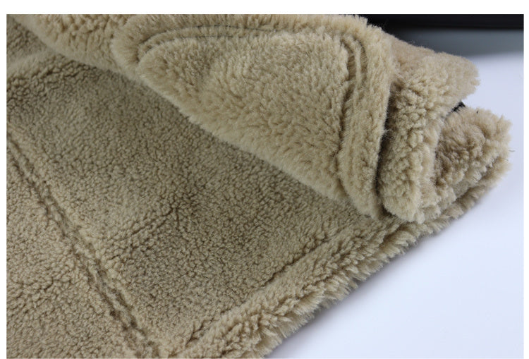 Top Winter Loose Thickened  Lamb Wool