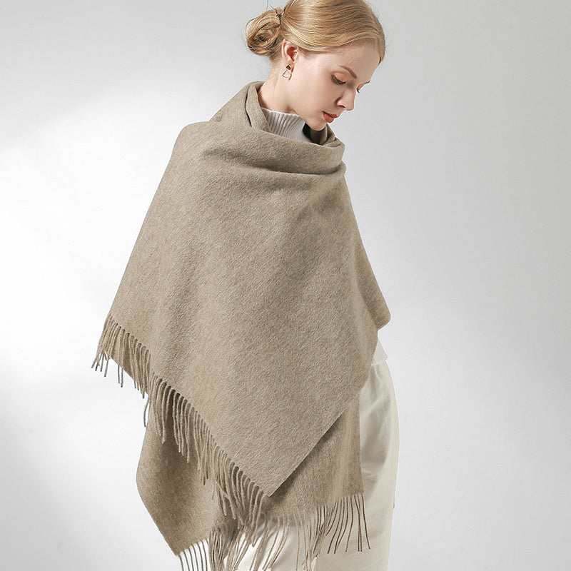 High-end Mother Autumn And Winter Cloak Scarf